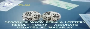 www kerala lottery result